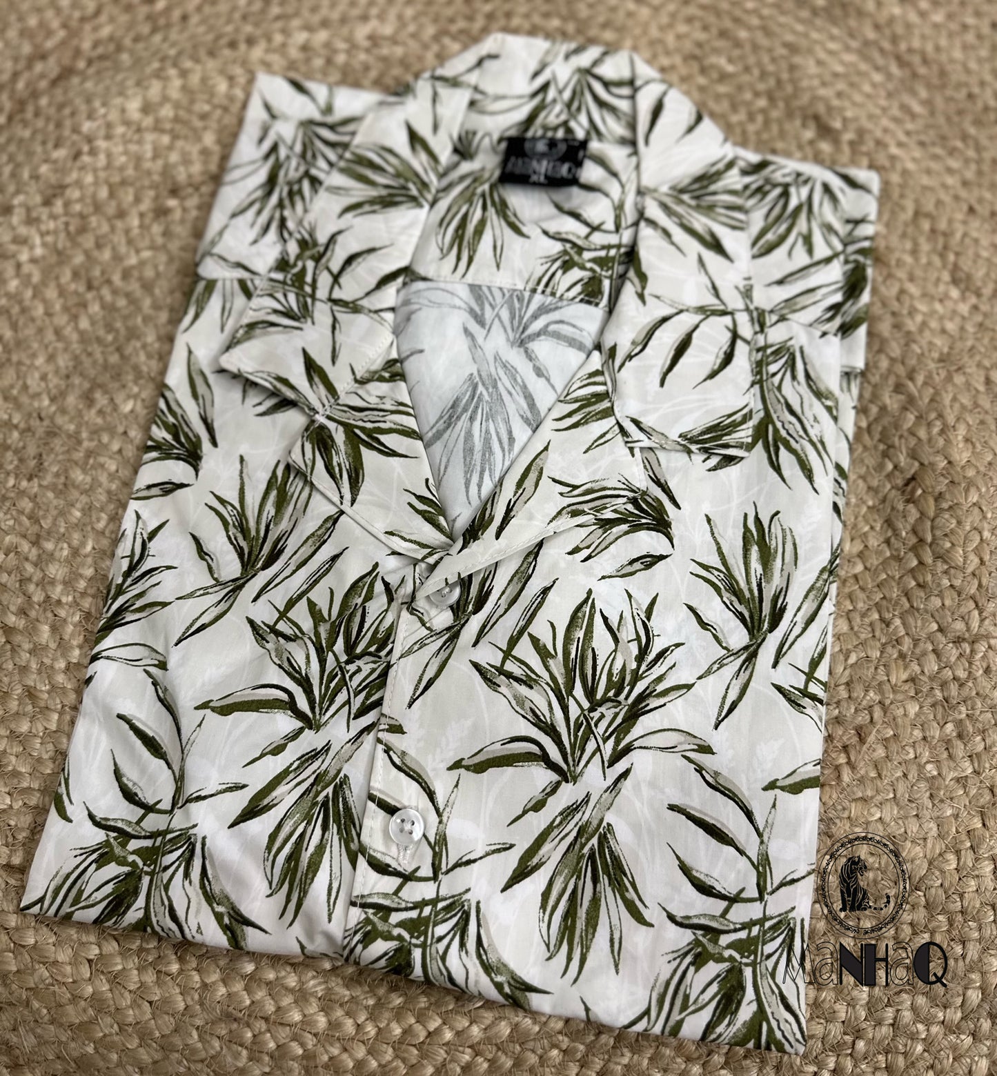 Half Sleeve Cuban Collar Shirt