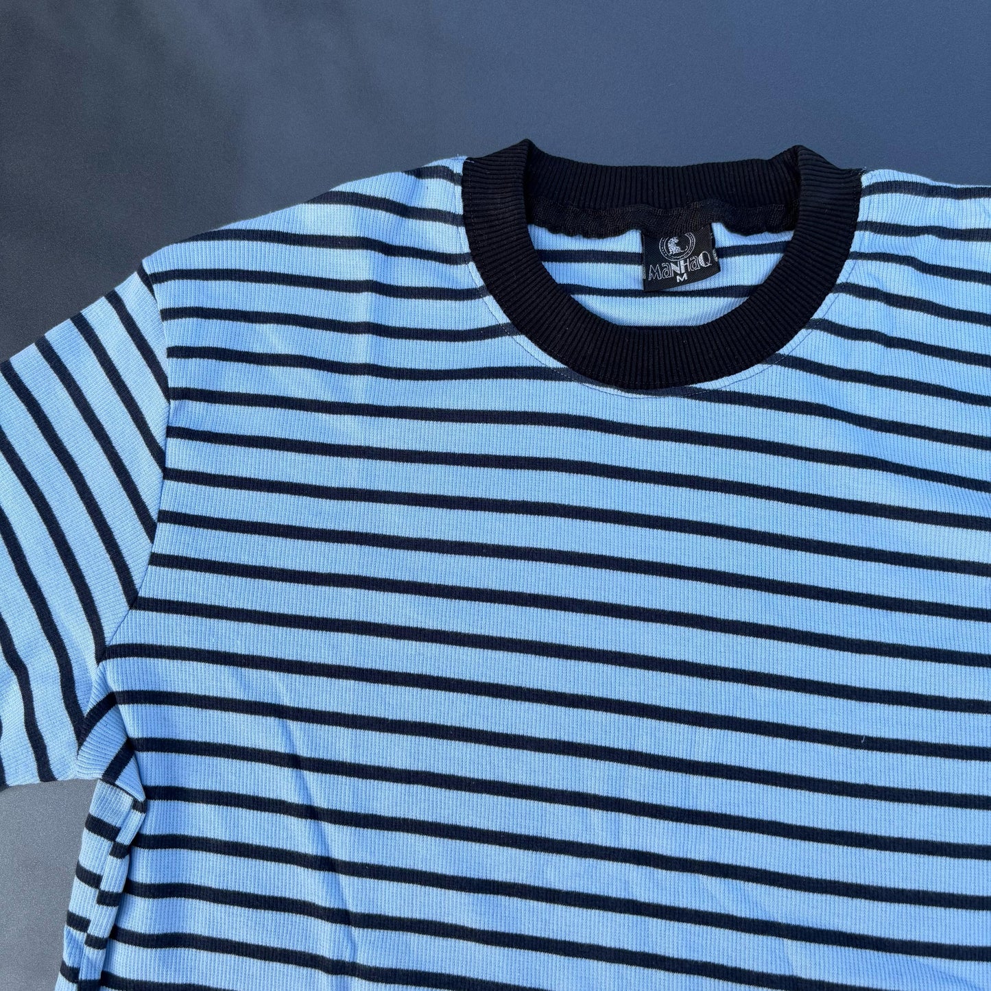 Half sleeve stripped Tshirt