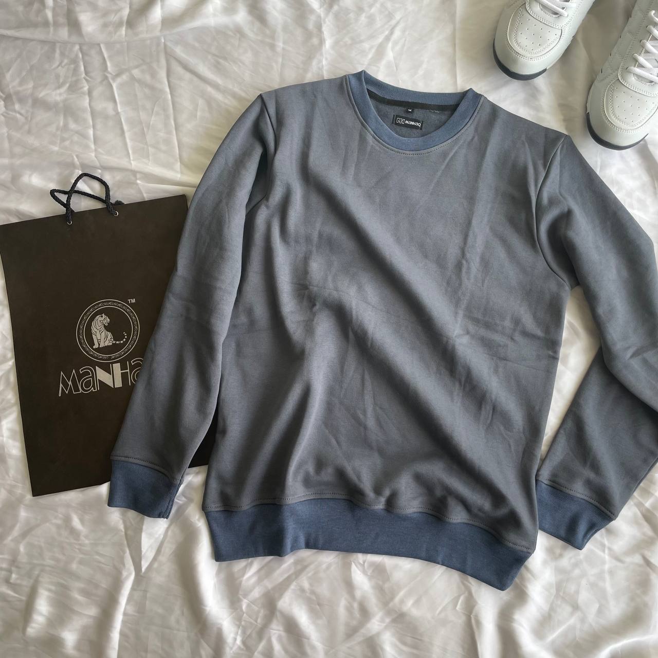 Manhaq winter solid sweatshirt