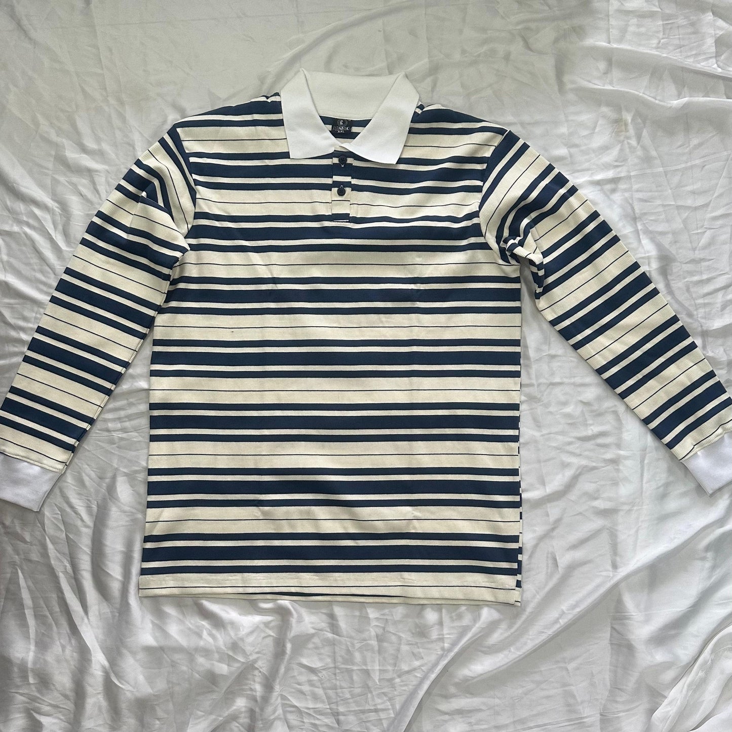 Full sleeve stripped Polo Shirt