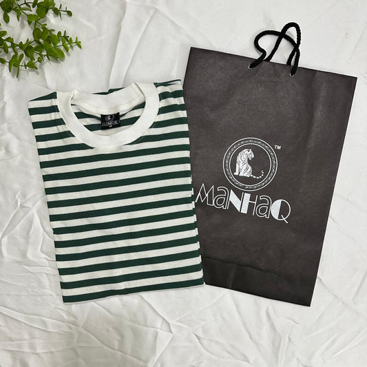 Manhaq half sleeve unisex T-shirt