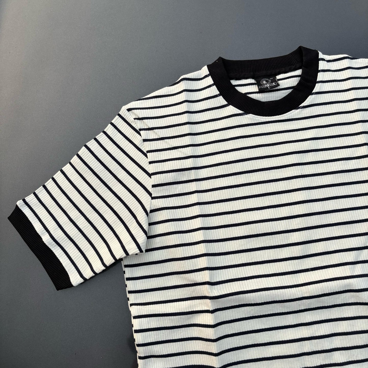 B&W Stripped Unisex Tshirt